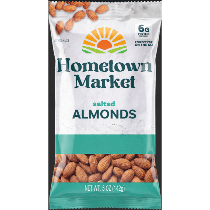 Hometown Market Salted Almonds