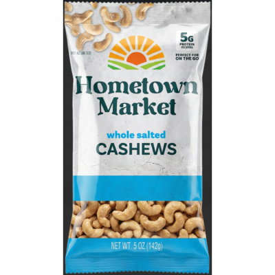 Hometown Market Whole Salted Cashews